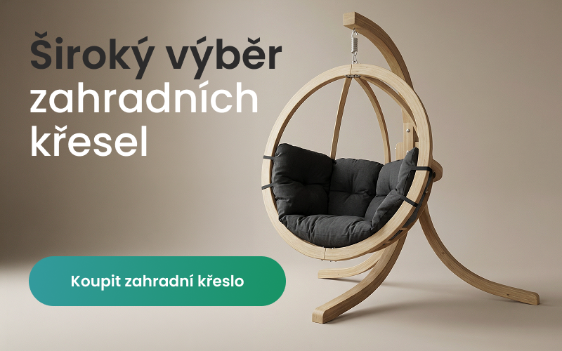 Luxusní zahradní houpací křesla pouze na TOMIDO.CZ