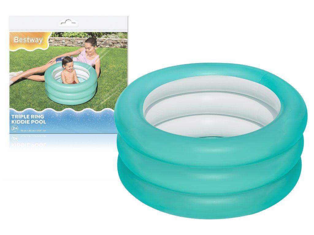 Nafukovací brouzdaliště 70 cm x 30 cm Mátový