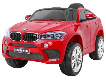 Elektrické autíčko BMW X6M lakované červenéPojazd BMW 6M Lakierowany Czerwony [30981] 1200