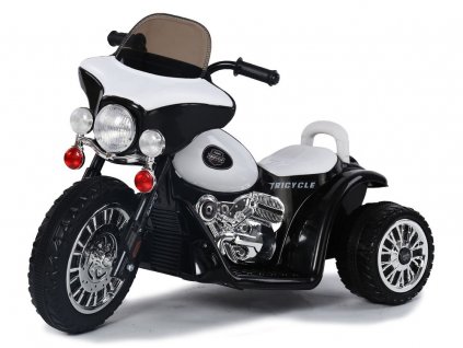 Dětská elektrická motorka Harley 6V černá 1