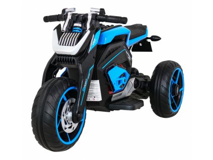 Dětská elektrická motorka Future modrá 1