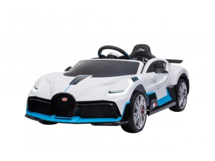 Elektrické auto Bugatti Divo bílé 1