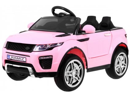 Elektrické autíčko Rapid Racer růžové
