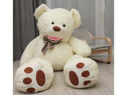 plyšový medvěd XXL 160 cm Bílý 4