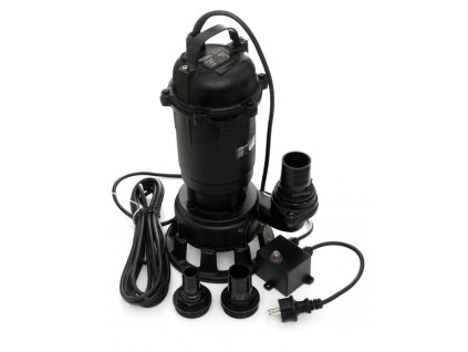 Kalové čerpadlo + rozmělňovač + pojistka + 3 koncovky 3200W KD764 2