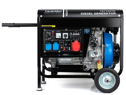 Dieselová elektrocentrála 6700 W, se stabilizátorem AVR, 230V TA7350TD