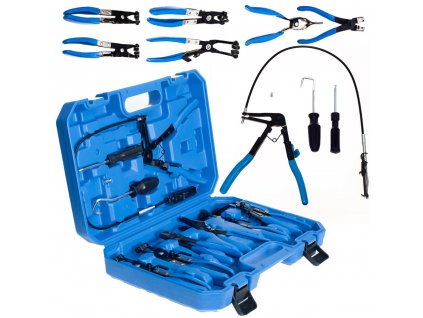 Kleště na hadicové spony sada 9ks TA1019 1