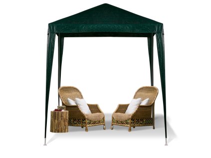 Zahradní altán 2x2m Zelený 3