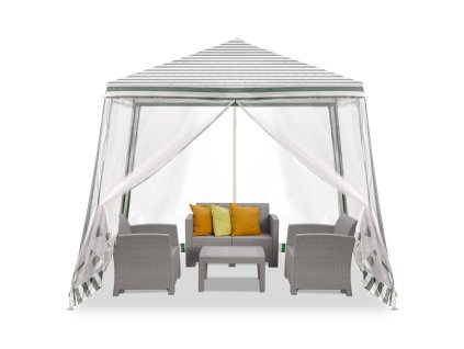 Zahradní altán 3x3m Bílý 2