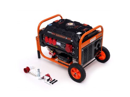 Elektrocentrála 3500W 12/230V/380V KD163 s el. startem