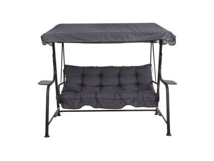 Zahradní houpačka Hawaii Black Edition s bočními stolky H024-07IB PATIO na Tomido.cz