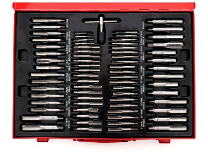 Sada závitníků a závitových oček 110ks KD10250