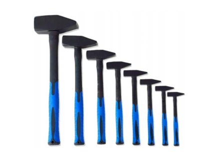 Sada 8 kladiv se sklolaminátovou rukojetí KD232