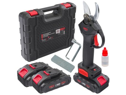 Akumulátorové zahradní nůžky RTSA0063, 20V RED TECHNIC