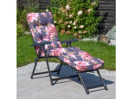 Polohovací zahradní lehátko Lena Lounger A098-01PB PATIO
