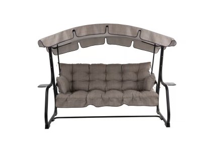 Zahradní houpačka Ravenna Black Editon s bočními stolky H024-04IB PATIO