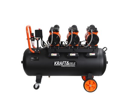 Bezolejový kompresor 100L / 3 x 1500W KD1394