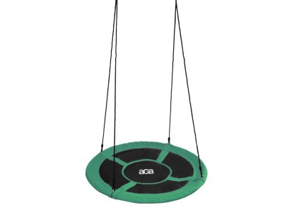 k16147 aga zavesny houpaci kruh 90 cm tmave zeleny 0