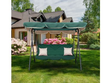 k4367 aga zahradni houpacka majka tmave zelena 2