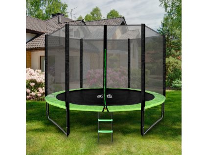 k9970 aga sport pro trampolina 305 cm svetle zelena ochranna sit zebrik new 2