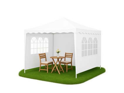 k19019 aga zahradni altan 3x3 m ds7007 bily new 078 1