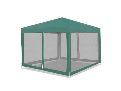 k19021 aga zahradni altan s moskytierou 3x3 m zeleny 1