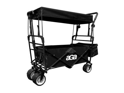 k18336 aga skladaci prepravni vozik se striskou mr4612 cerny new01 1