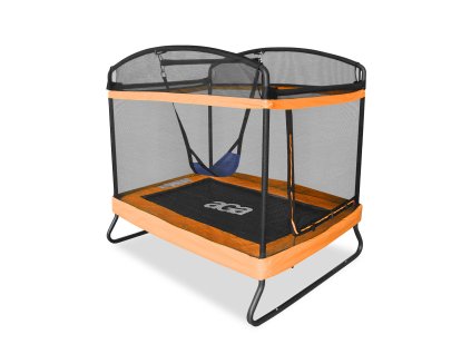 aga trampoline 122183 cm safety net orangemrrc0406orange 1