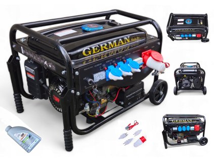 Elektrocentrála 5500W, 230-400V AVR GERMAN