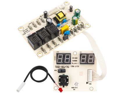 ELEKTRONICKÁ DESKA PRO OHŘÍVAČ UNIVERZÁLNÍ OVLÁDACÍ OVLÁDÁNÍ PCB 40 kW