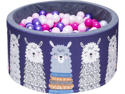 Aga Suchý bazén 90x40 cm s míčky 485