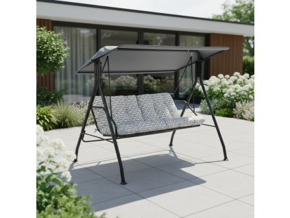 Zahradní houpačka Marbella Black Edition H039-11PB PATIO