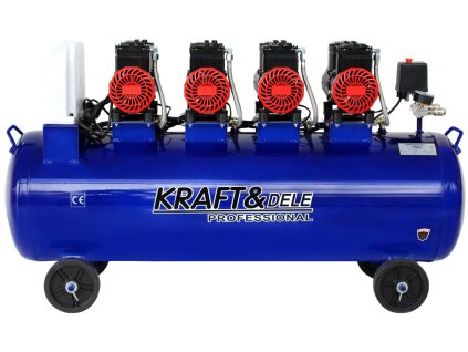 kompresor bezolejowy niebieski 120l 4 tloki 400v 7kw kd4095