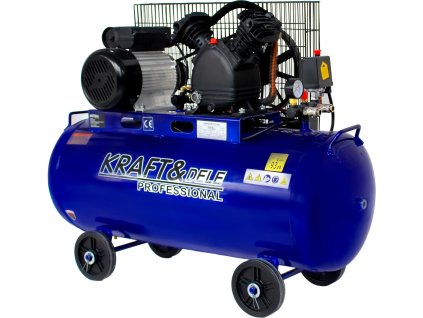 kompresor olejowy 100l 2800w niebieski kd4058