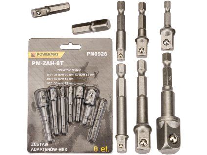 Sada 8 adaptérů, PM-ZAH-8T