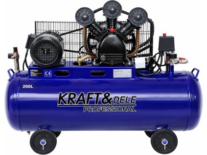 kompresor olejowy 200l 4100w 650lmin kd4059