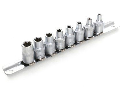 Sada hlavic Torx 8dílná, 3/8", KD10230
