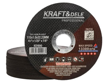 tarcza do metalu 25szt 115x10x2223 mm kd1990