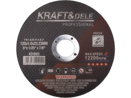 tarcza do metalu 25szt 125x10x2223 mm kd1993