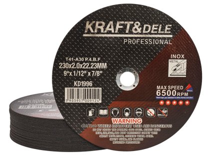 tarcza do metalu 25szt 230x20x2223 mm kd1996