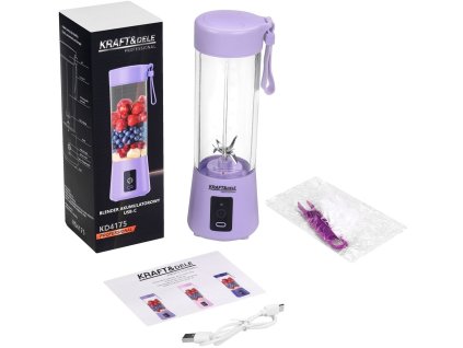 blender akumulatorowy usc c 400ml 2x3000mah kd4175