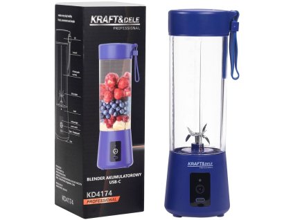 blender akumulatorowy usc c 400ml 2x3000mah kd4174