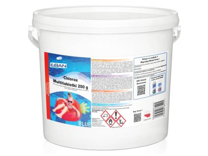 Bazénová chemie, modré multitablety, 5 kg, BA0568