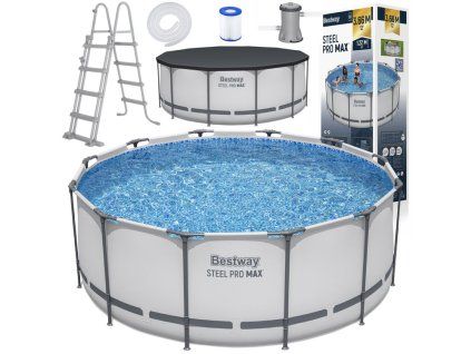 Bazén rámový 366x122 cm, 11v1, 56420