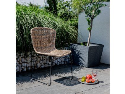 Zahradní židle technorattan Cappuccino
