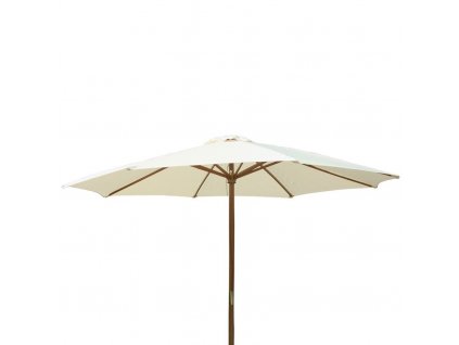 parasol ogrodowy poly 3 m ecru patio 48136 07