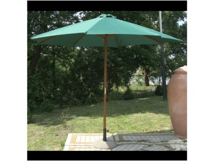 Zahradní slunečník Poly 3 m PATIO zelený 2