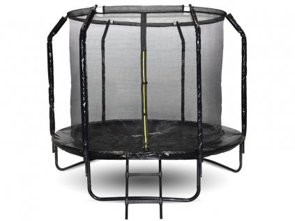 Zahradní trampolína SKY FLYER RING 2v1 244 cm BLACK 1