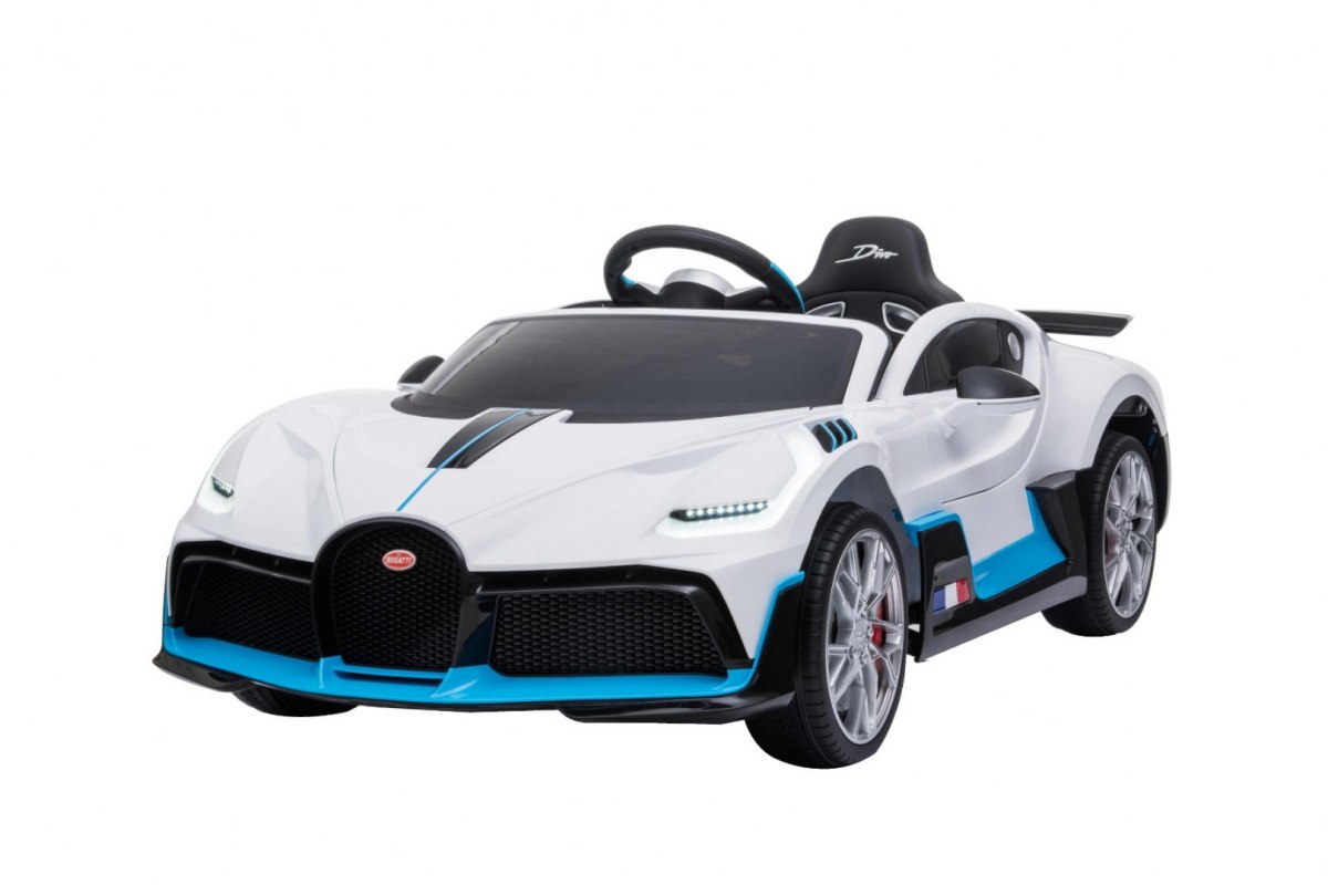 HračkyZaDobréKačky Elektrické auto Bugatti Divo bílé PA.HL-338.SZ