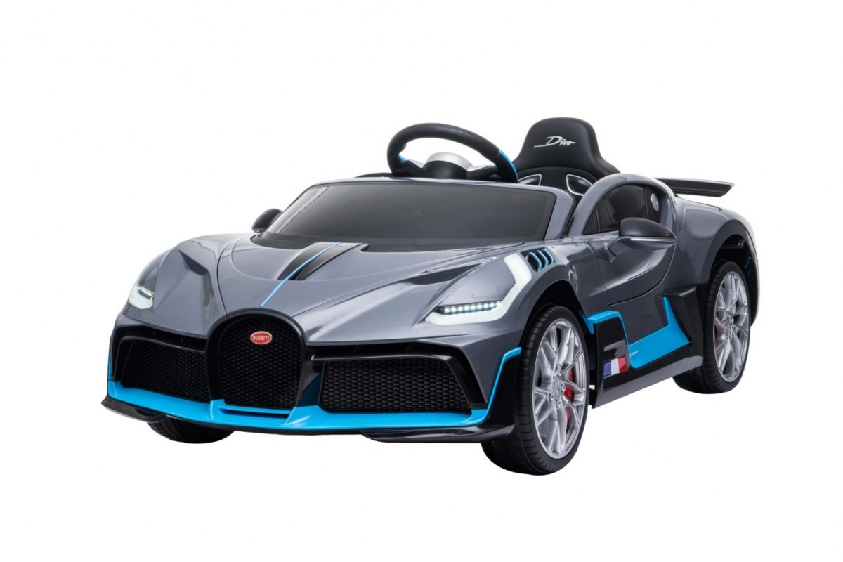 HračkyZaDobréKačky Elektrické auto Bugatti Divo šedé PA.HL-338.SZ
